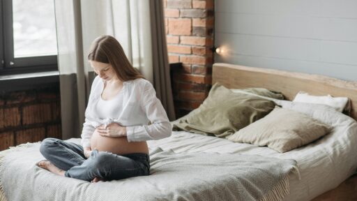 32 SSW komisches Gefühl in der Scheide